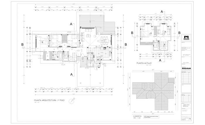 Planos Venta Casa Condominio Sierra Madre